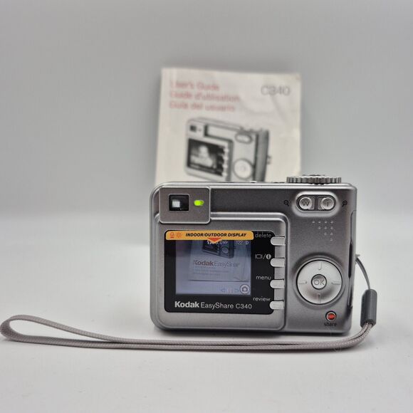 Kodak Easy Share C340 Digital Camera - Picture 4 of 9